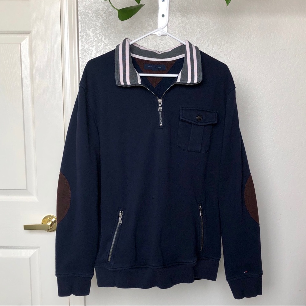 Vintage Tommy Hilfiger Quarter Zip Sweater